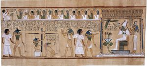 The judgement of the dead in the presence of Osiris.jpg