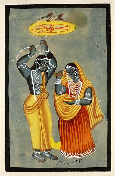 Datei:Arjuna wins Draupadi.jpg