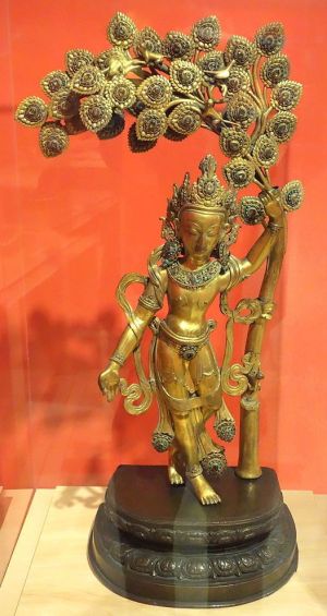 Cinatamani Lokesvara with a kaprabrikshya.JPG