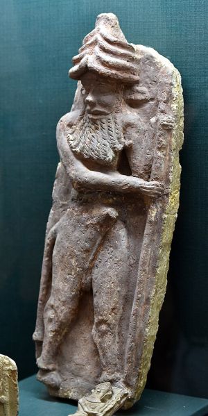 Datei:Enkidu-from Ur BCE. Iraq Museum.jpg