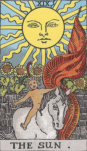 347px-RWS Tarot 19 Sun.jpg