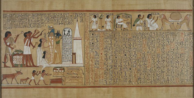 Datei:Book of the Dead of Hunefer sheet 5.jpg