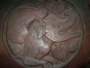 Indian Museum Sculpture - Makara (9217557023).jpg